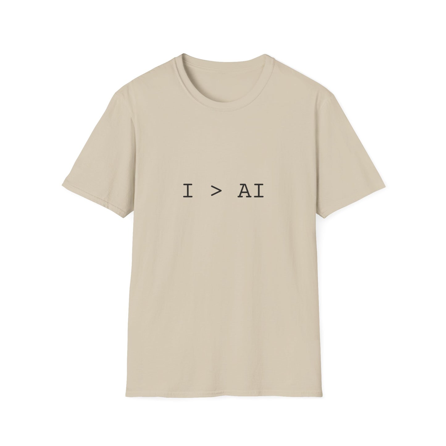 'I > AI' Casual Shirt for All, Software Engineers, Gift for Geeks, Birthday Present, Everyday Wear, Unique Gift Idea